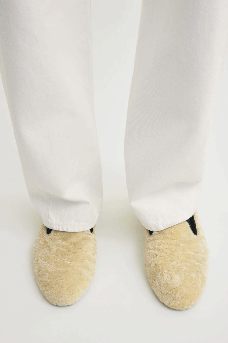 Shearling Loafers from Toteme