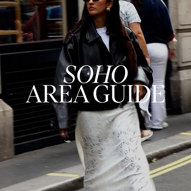 AD @sapna_rao shares her go-to places in one of London’s most iconic neighbourhoods – @thisissoh