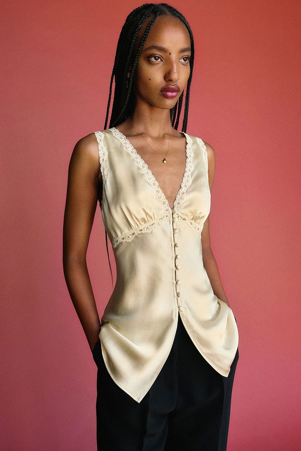 Addie Silk Top from Reformation