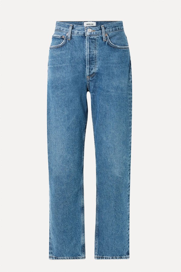 90s Mid-Rise Straight-Leg Jeans from Agolde