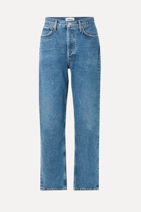 90s Mid-Rise Straight-Leg Jeans from Agolde