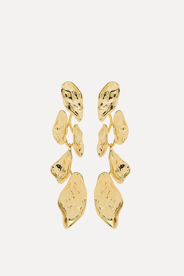 Mosaic 14kt Gold-Plated Drop Earrings from Alexis Bittar