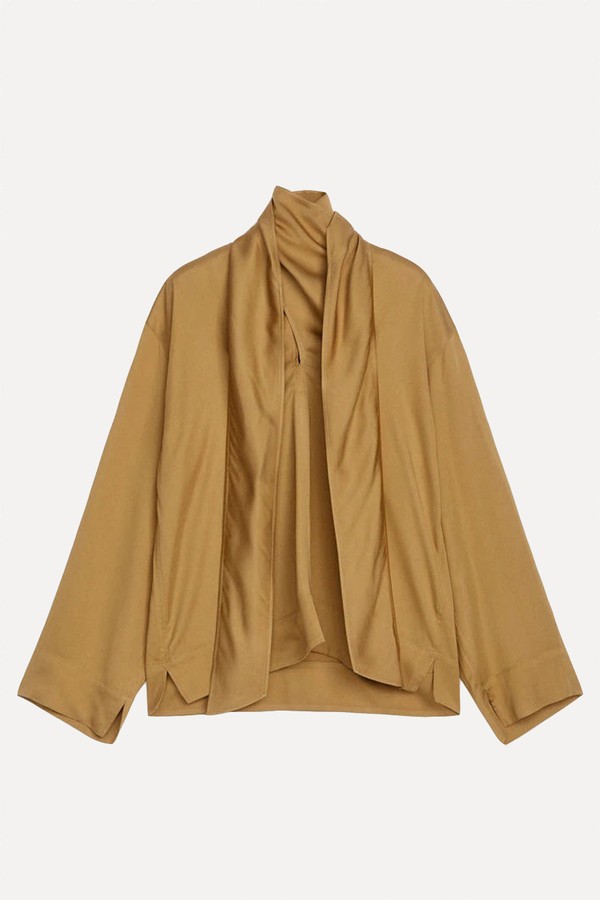 Scarf Blouse from ARKET 