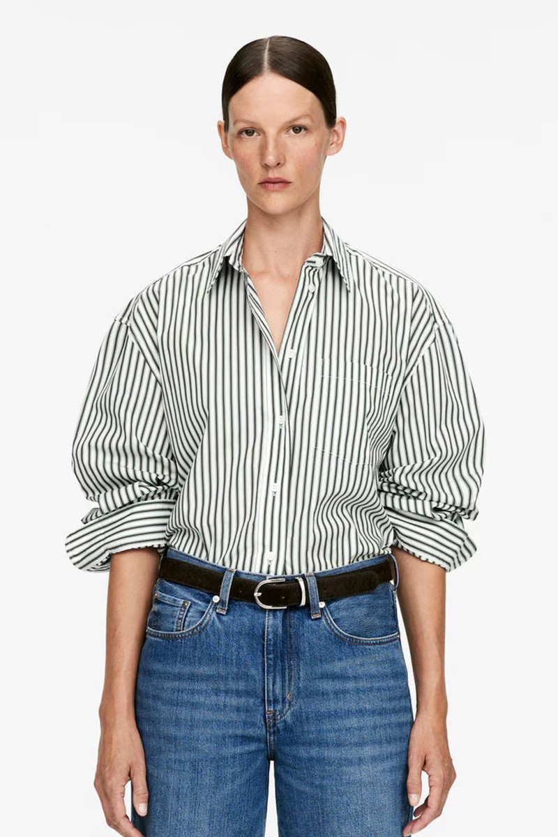 Oversized Cotton Shirt from ARKET