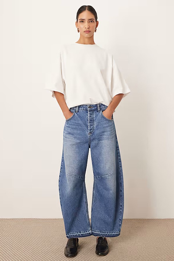 Sydney Released Hem Cropped Jeans from ARRANGE
