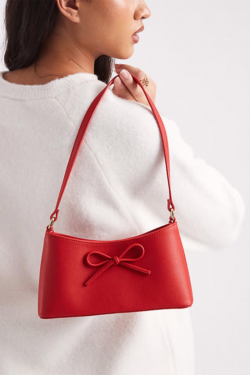 90s Shoulder Bag With Bow from ASOS DESIGN