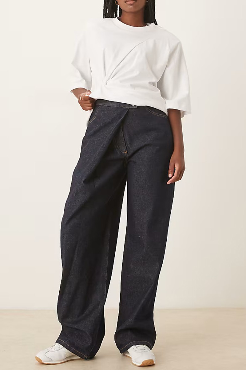 Denim Wrap Style Jeans from ASOS DESIGN