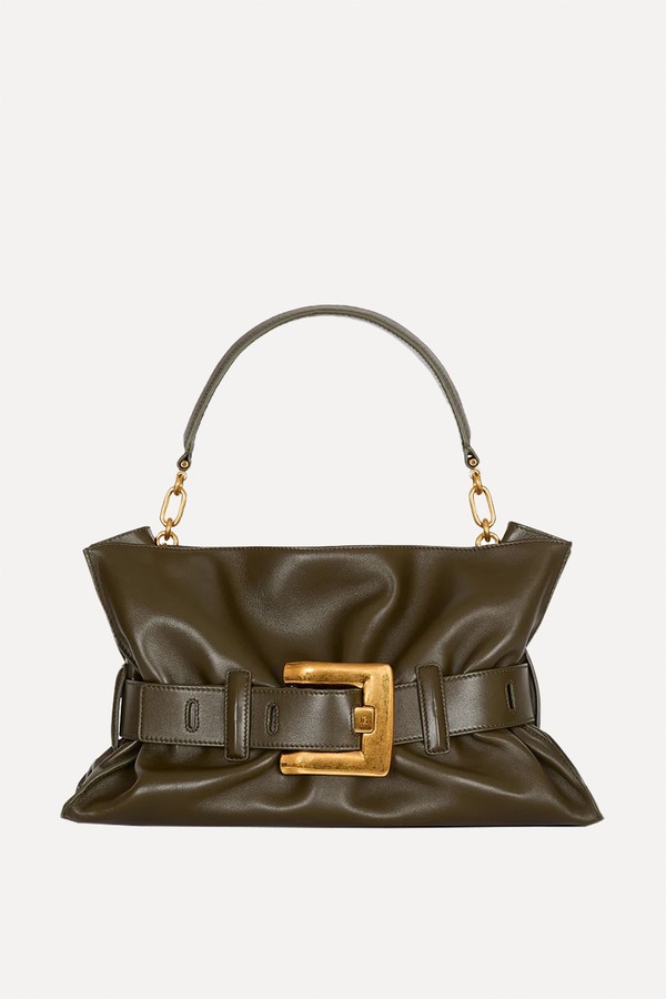 Medium Leather Anthem Shoulder Bag from Balmain
