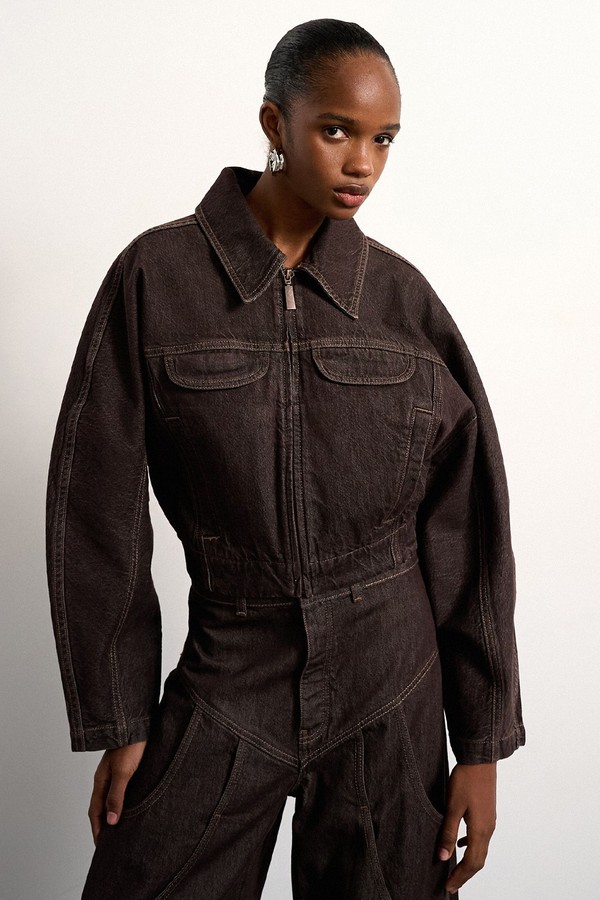 Barrel Denim Jacket Circular Design