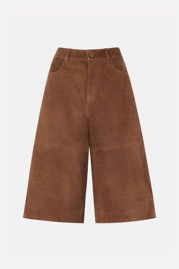 Suede Longline Shorts from WHISTLES