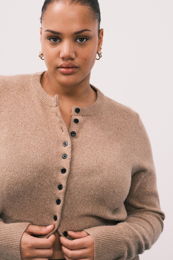 Curve Midweight Fitted Cardigan from ASOS DESIGN
