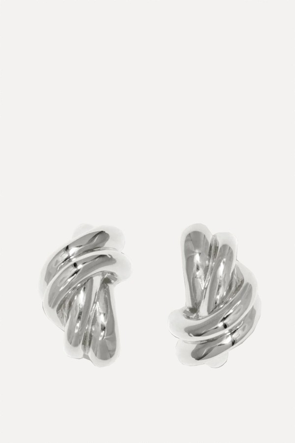 Kettle Recycled Silver Earrings from Completedworks