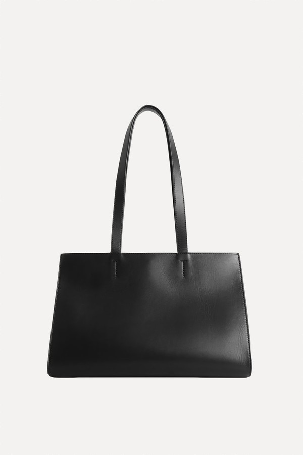 Gallery Tote Leather Bag from COS