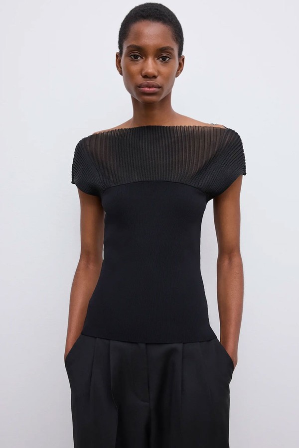Contrast Knit Top from Dagmar