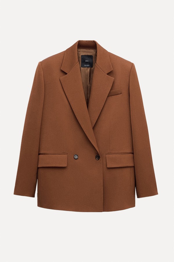 Double-Breasted Suit Jacket