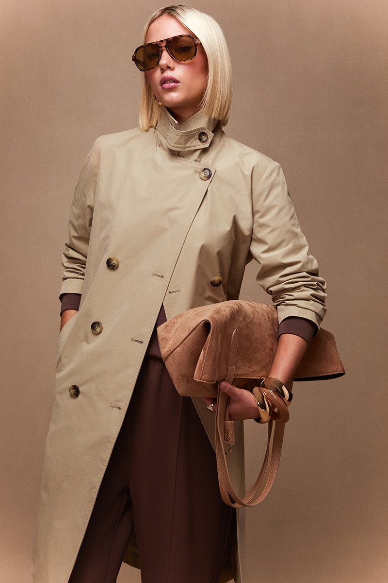 Double Breasted Trench Coat
