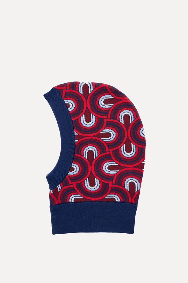 Pilule Jacquard-Knit Balaclava from FUSALP