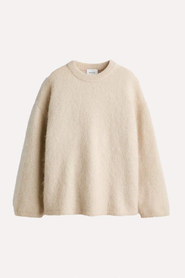 Oversized Mohair-Blend Jumper