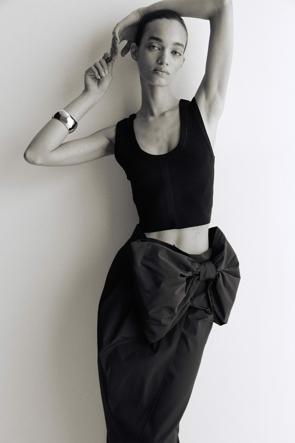 Bow-Detail Wrap Skirt from H&M