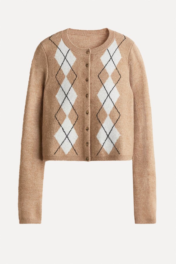 Jacquard-Knit Cardigan from H&M 