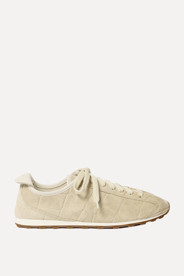 Les Tennis Textured Suede Sneakers from Jacquemus