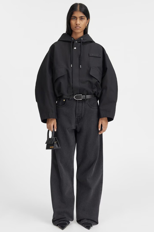 The Caraco Cropped Parka from Jacquemus