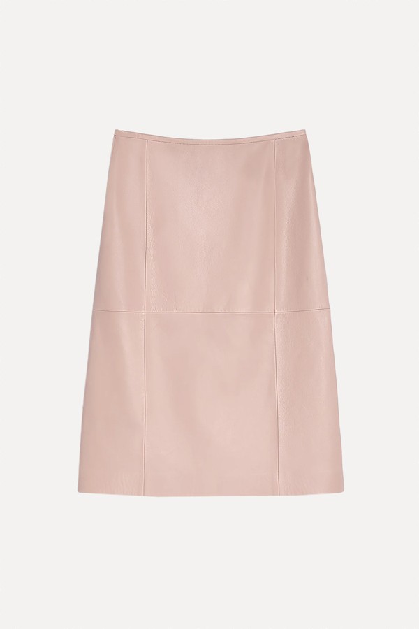Leather Skirt from Jil Sander