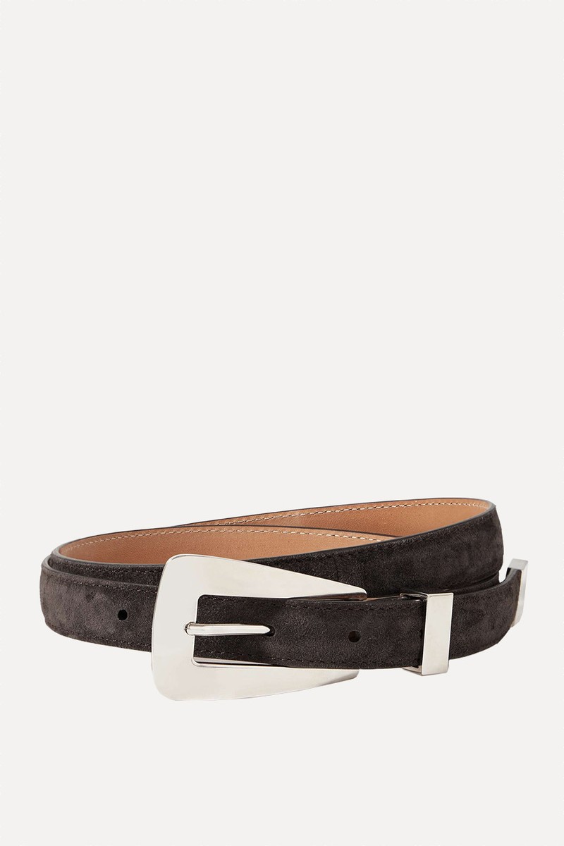 Lucca Suede Belt from Khaite