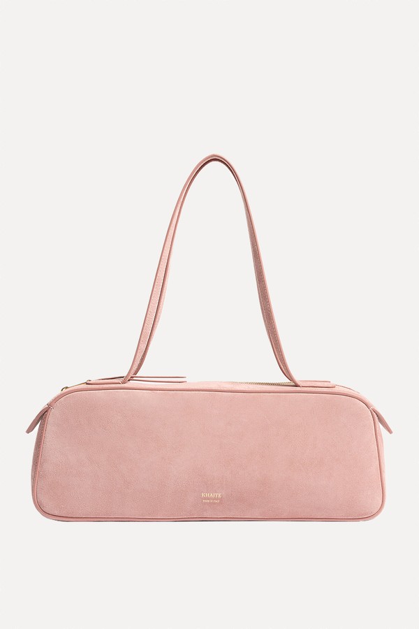 Zip Suede Tote Bag from Khaite