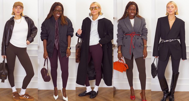 6 Chic Ways To Style Leggings: Workwear, Going-Out & Off-Duty Looks
