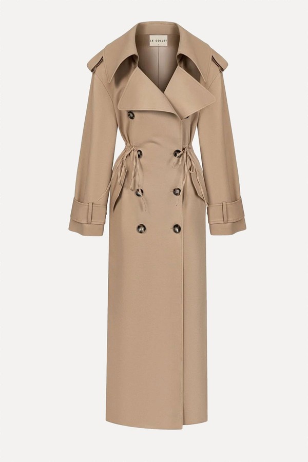 Elodie Trench Coat from Le Collet