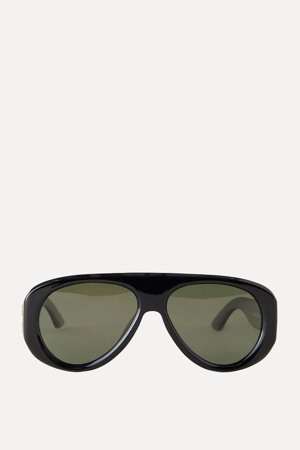 Dream Boat Oversized Aviator Sunglasses from Le Specs