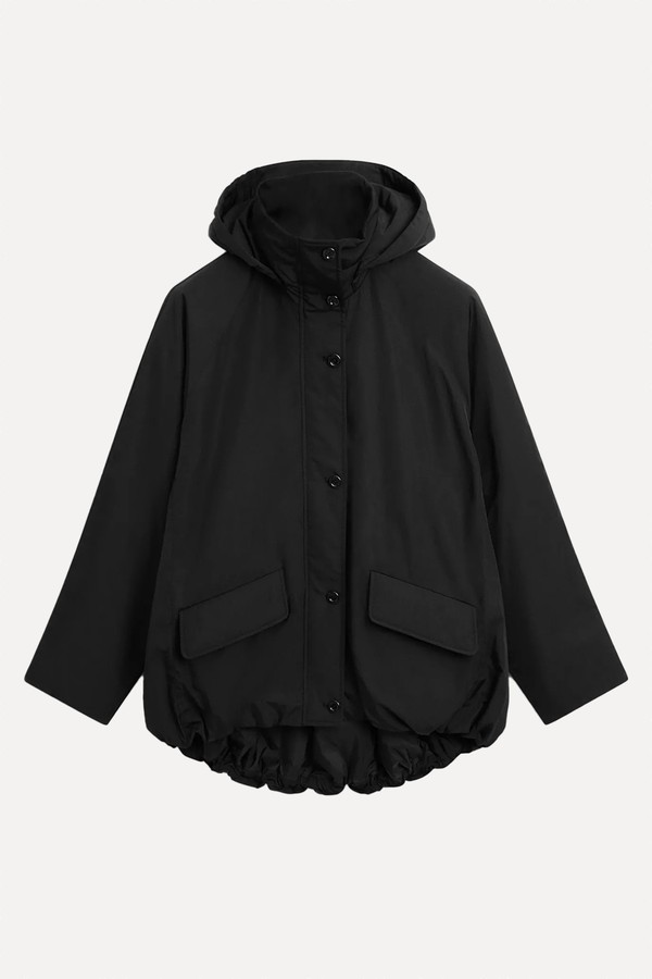 Long Technical Fabric Parka