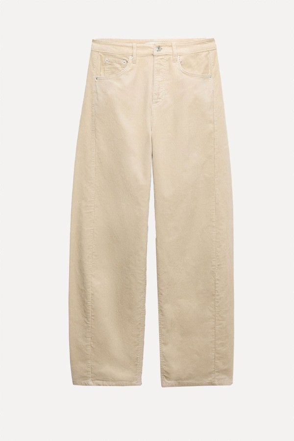 Cord Carrot Trousers from Marks & Spencer