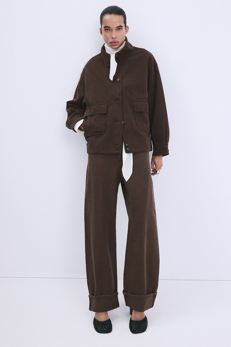 Balloon Jeans With Rolled-Up Hem from Mango