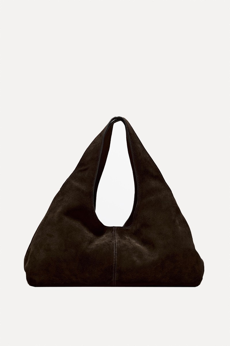 Medium Split Leather Lady Bag