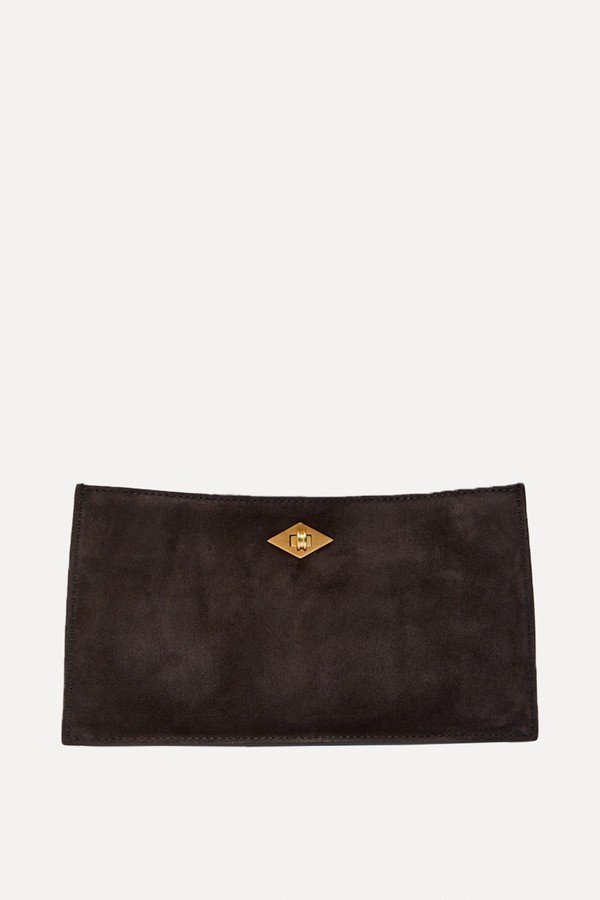 Ease Suede Clutch from Metier