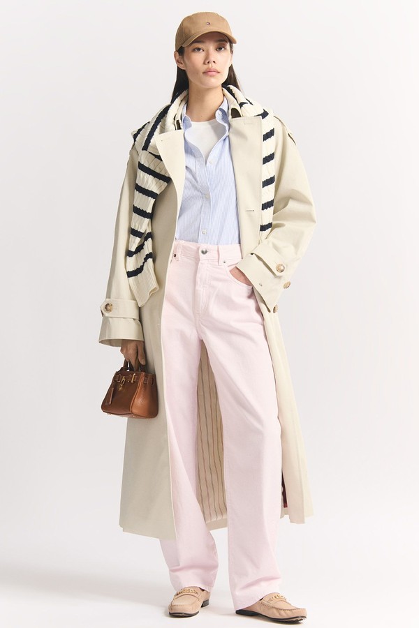 Mid Rise Barrel Leg Jeans