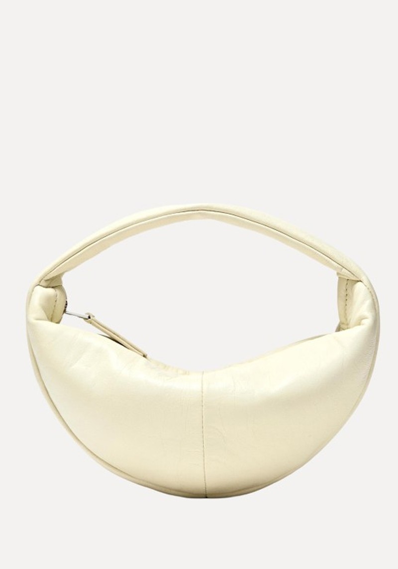 Mini Nappa Leather Half-Moon Bag 