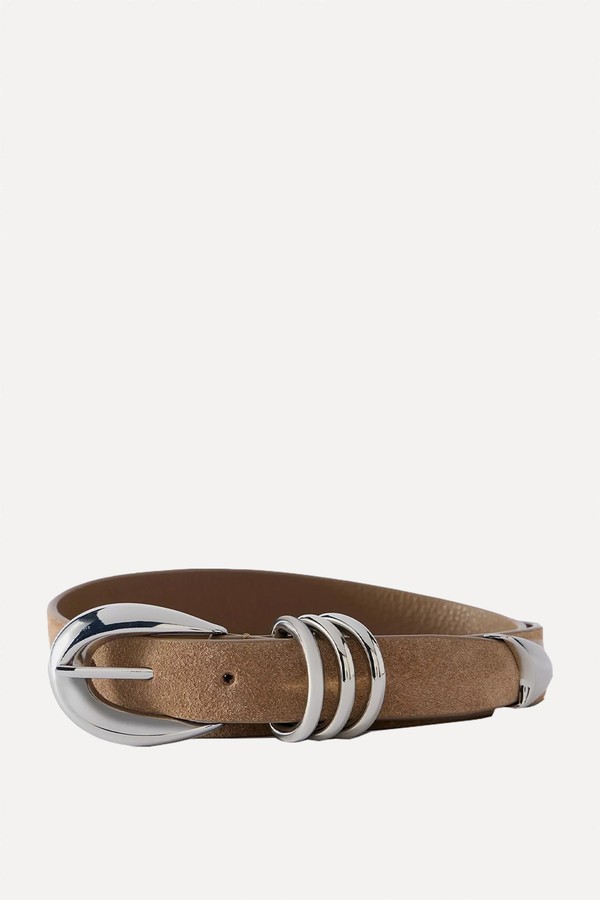 Suede Buckle Belt from Mint Velvet