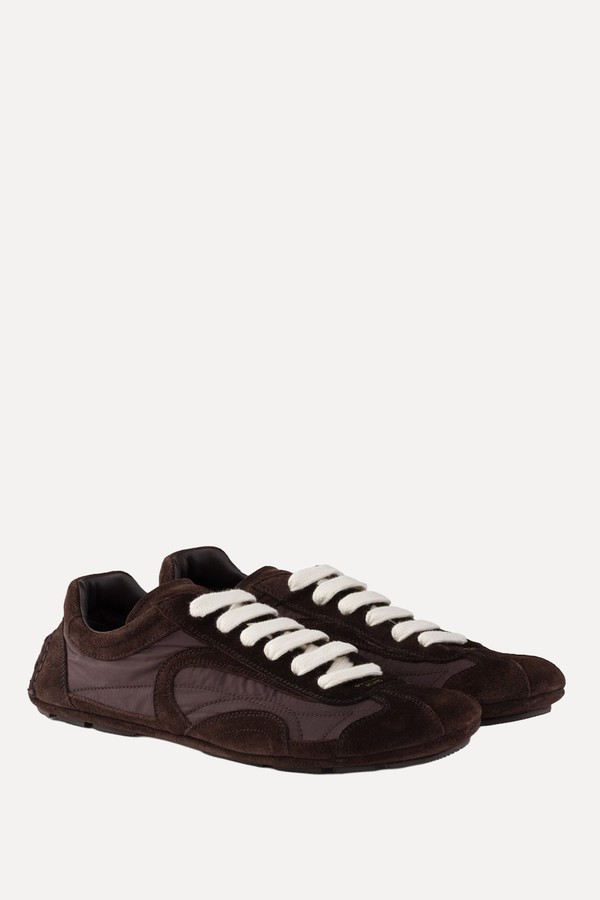 Montecarlo Suede & Re-Nylon Sneakers