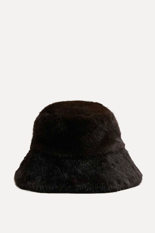 Faux Fur Bucket Hat from Marks & Spencer