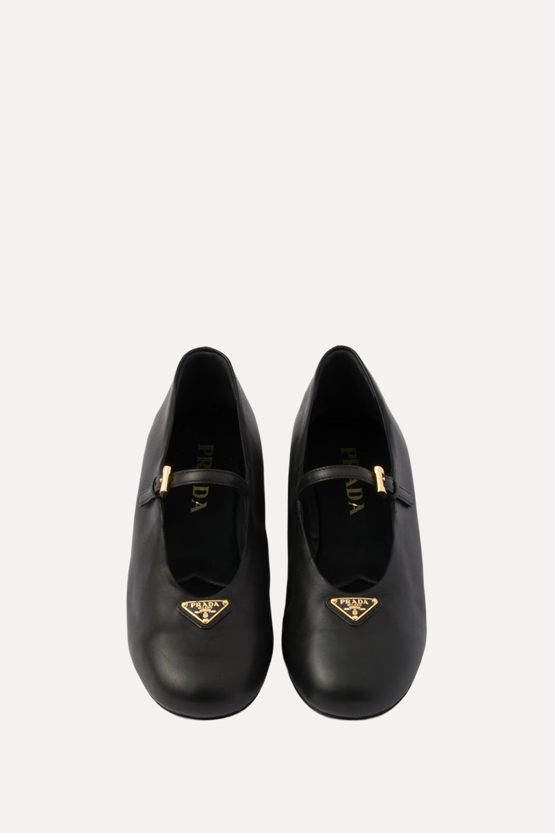 Nappa Leather Ballerinas 