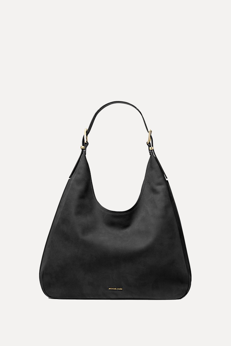 Nolita Large Nubuck Hobo Shoulder Bag