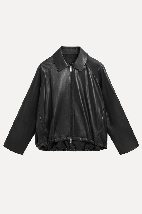 Oversize Nappa Leather Jacket