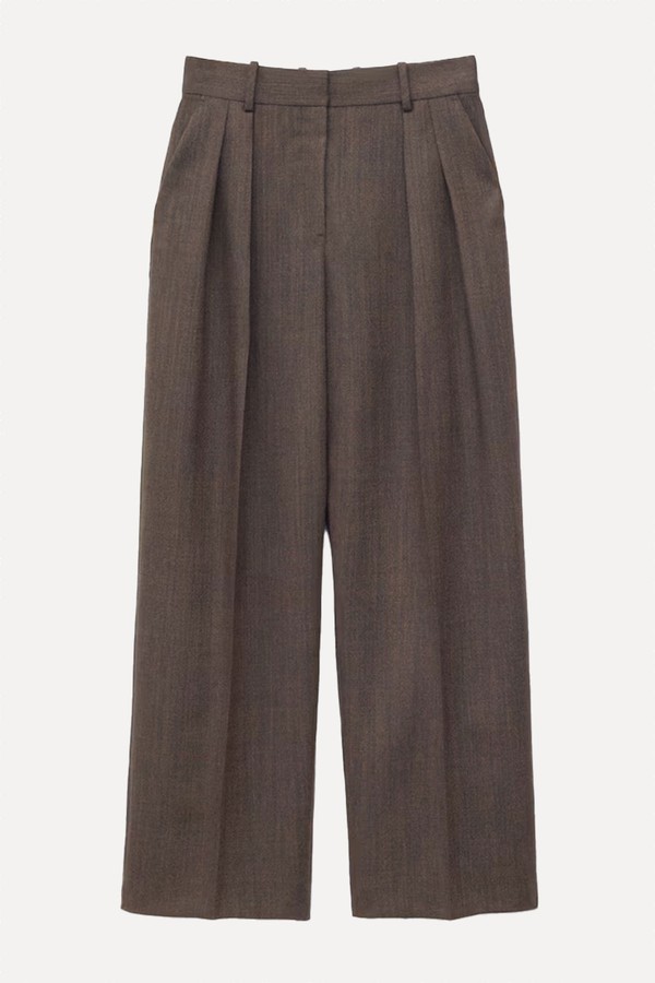 Press-Crease Wool Trousers from & other stories