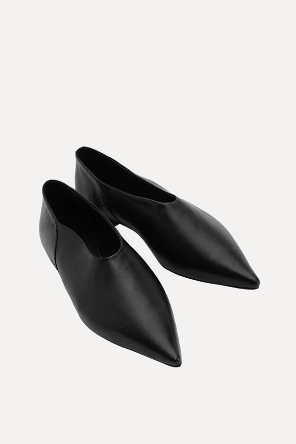 Leather Ballerinas from RESERVED