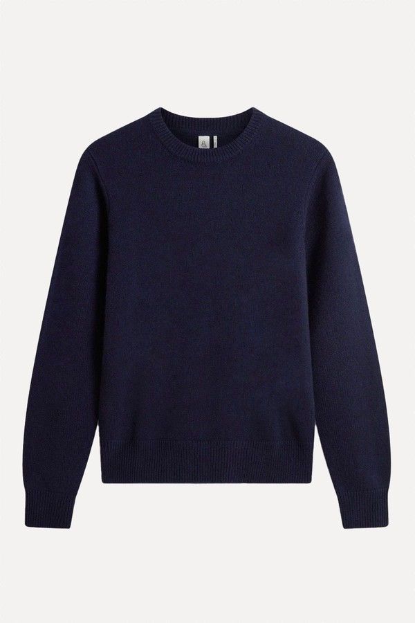 Finest Cashmere Mid-Weight Crew Neck Jumper from Rise & Fall