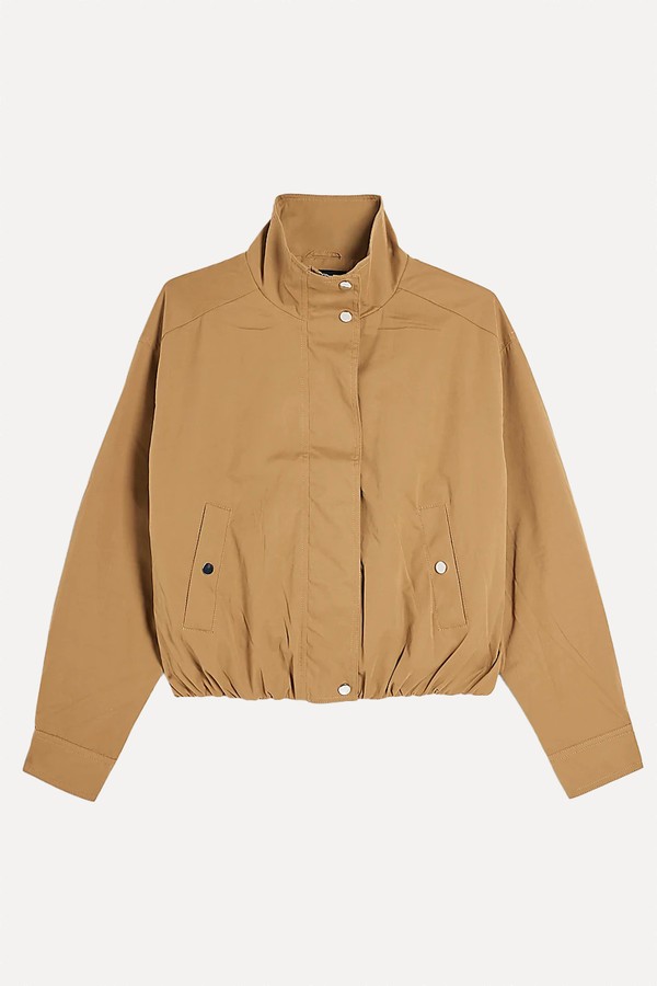 Funnel Neck Bomber Jacket from River Island