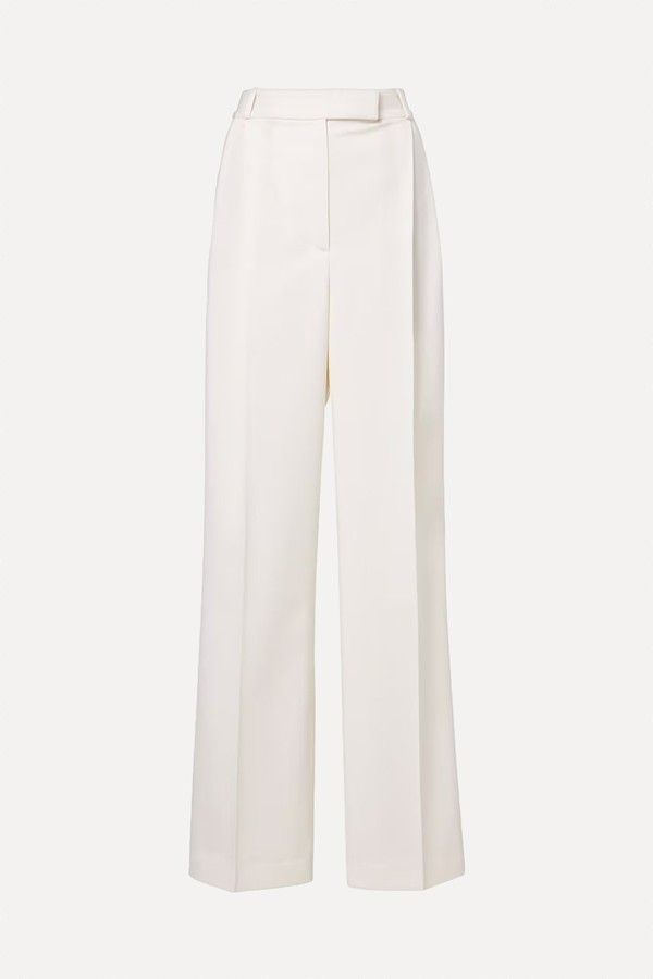 Wool-Blend Wide-Leg Pants from Róhe
